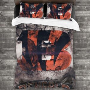 Warm Cincinnati Bengals Logo Type 827 Bedding Sets Sporty Bedroom Home Decor