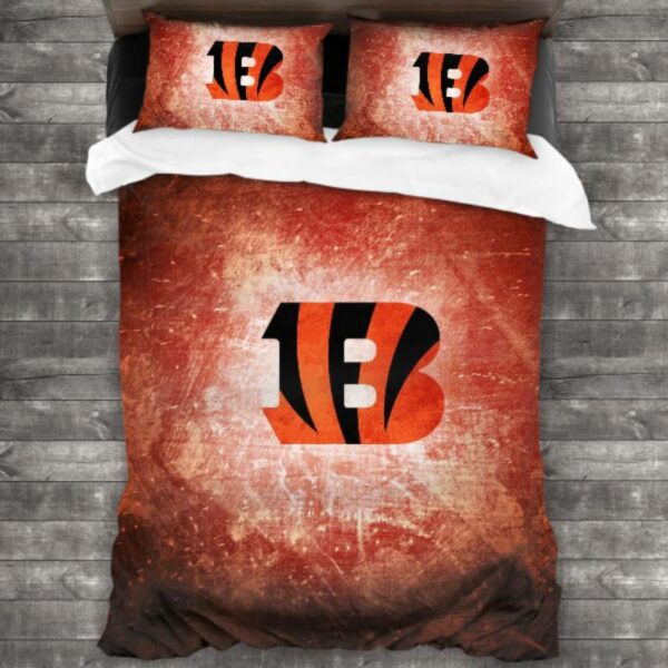 Warm Cincinnati Bengals Logo Type 838 Bedding Sets Sporty Bedroom Home Decor