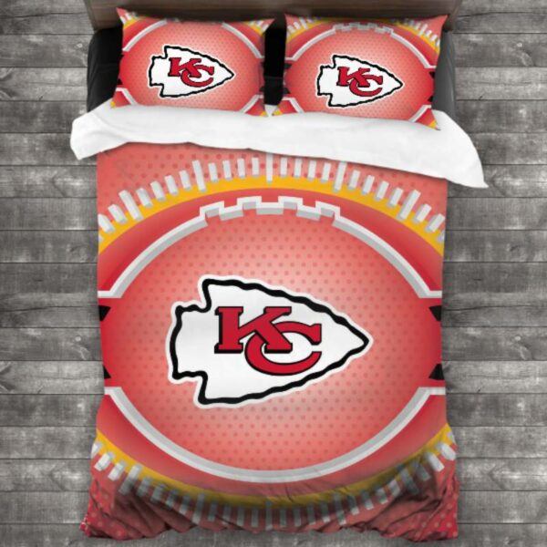 Warm Kansas City Chiefs Logo Type 846 Bedding Sets Sporty Bedroom Home Decor