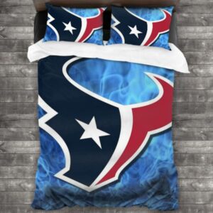 Warm Nfl Houston Texans Logo Type 866 Bedding Sets Sporty Bedroom Home Decor