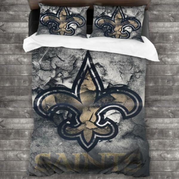 Warm New Orleans Saints Logo Type 867 Bedding Sets Sporty Bedroom Home Decor