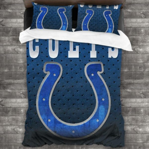 Warm Nfl Indianapolis Colts Logo Type 872 Bedding Sets Sporty Bedroom Home Decor