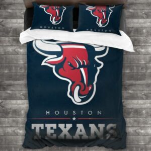 Warm Nfl Houston Texans Logo Type 875 Bedding Sets Sporty Bedroom Home Decor