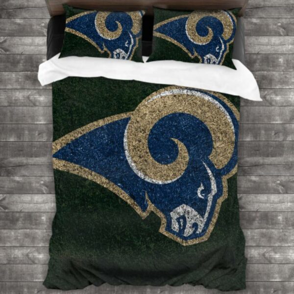 Warm Nfl Los Angeles Rams Logo Type 876 Bedding Sets Sporty Bedroom Home Decor