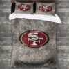 Warm Nfl San Francisco 49Ers Logo Type 882 Bedding Sets Sporty Bedroom Home Decor