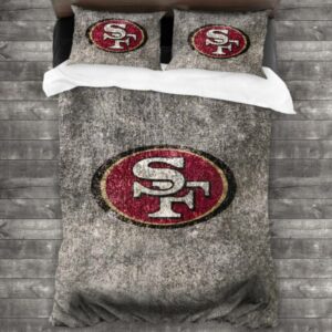 Warm Nfl San Francisco 49Ers Logo Type 882 Bedding Sets Sporty Bedroom Home Decor