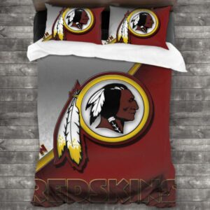 Washington Redskins Football Team Logo Type 901 Bedding Sets Sporty Bedroom Home Decor