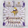 Nfl Minnesota Vikings Fans Football Sport 4 Logo Type 930 Bedding Sets Sporty Bedroom Home Decor