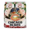 Chicago Bears Football Sport 2 Logo Type 937 Bedding Sets Sporty Bedroom Home Decor