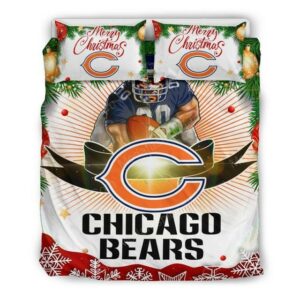 Chicago Bears Football Sport 2 Logo Type 937 Bedding Sets Sporty Bedroom Home Decor