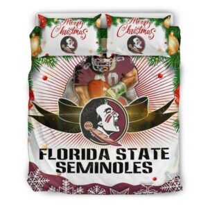 Florida State Seminoles Football Sport 2 Logo Type 940 Bedding Sets Sporty Bedroom Home Decor