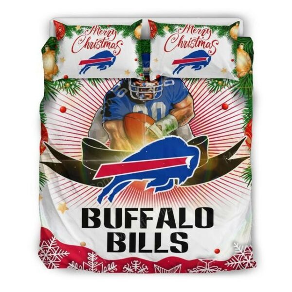 Buffalo Bills Football Sport 2 Logo Type 944 Bedding Sets Sporty Bedroom Home Decor