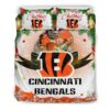 Cincinnati Bengals Football Sport 2 Logo Type 946 Bedding Sets Sporty Bedroom Home Decor