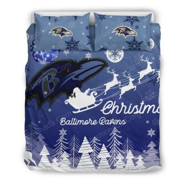 Baltimore Ravens Football Sport 1 Logo Type 951 Bedding Sets Sporty Bedroom Home Decor