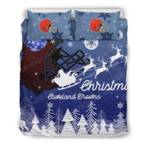 Cleveland Browns Football Sport 1 Logo Type 953 Bedding Sets Sporty Bedroom Home Decor