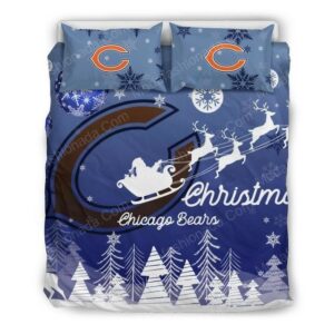 Chicago Bears Football Sport 1 Logo Type 957 Bedding Sets Sporty Bedroom Home Decor