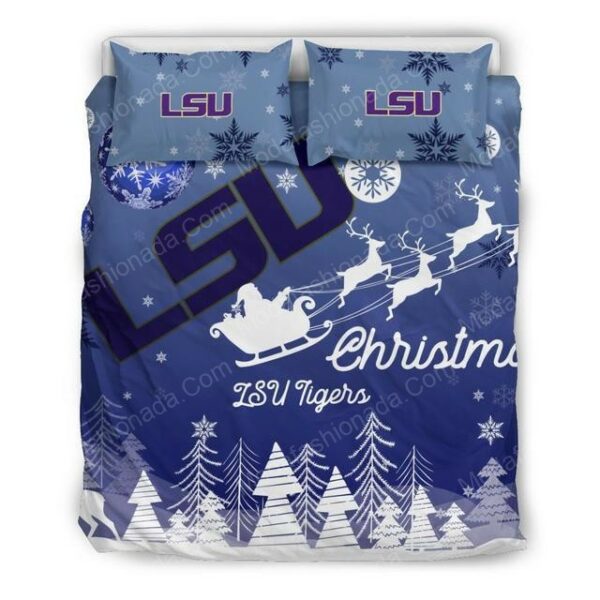 Lsu Tigers Football Sport 2 Logo Type 960 Bedding Sets Sporty Bedroom Home Decor