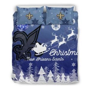 New Orleans Saints Football Sport 2 Logo Type 967 Bedding Sets Sporty Bedroom Home Decor