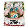 Miami Dolphins Football Sport 1 Logo Type 998 Bedding Sets Sporty Bedroom Home Decor