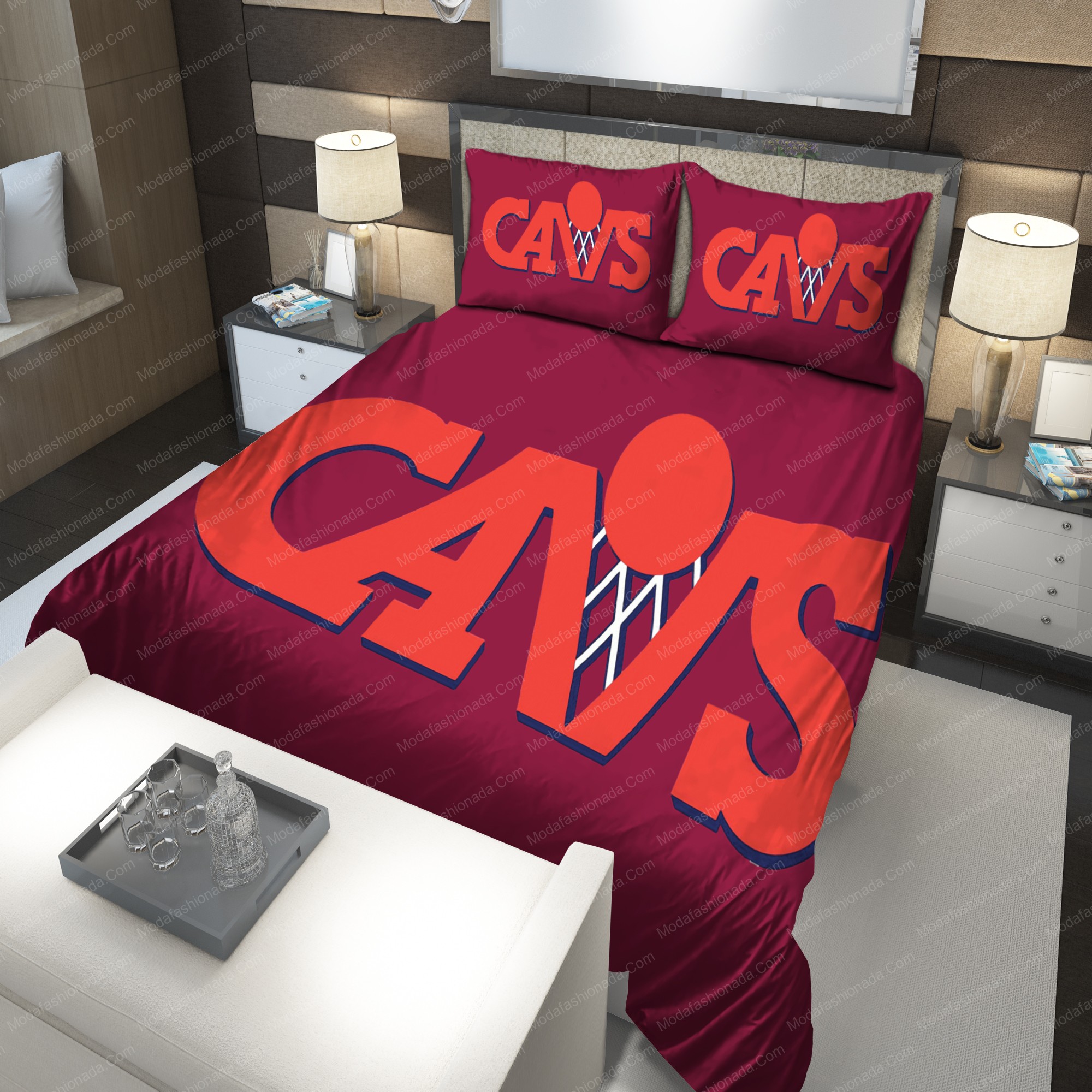 1984-1994 Cleveland Cavaliers Nba 213 Logo Type 1027 Bedding Sets Sporty Bedroom Home Decor