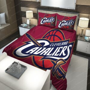 2004-2010 Cleveland Cavaliers Nba 215 Logo Type 1034 Bedding Sets Sporty Bedroom Home Decor