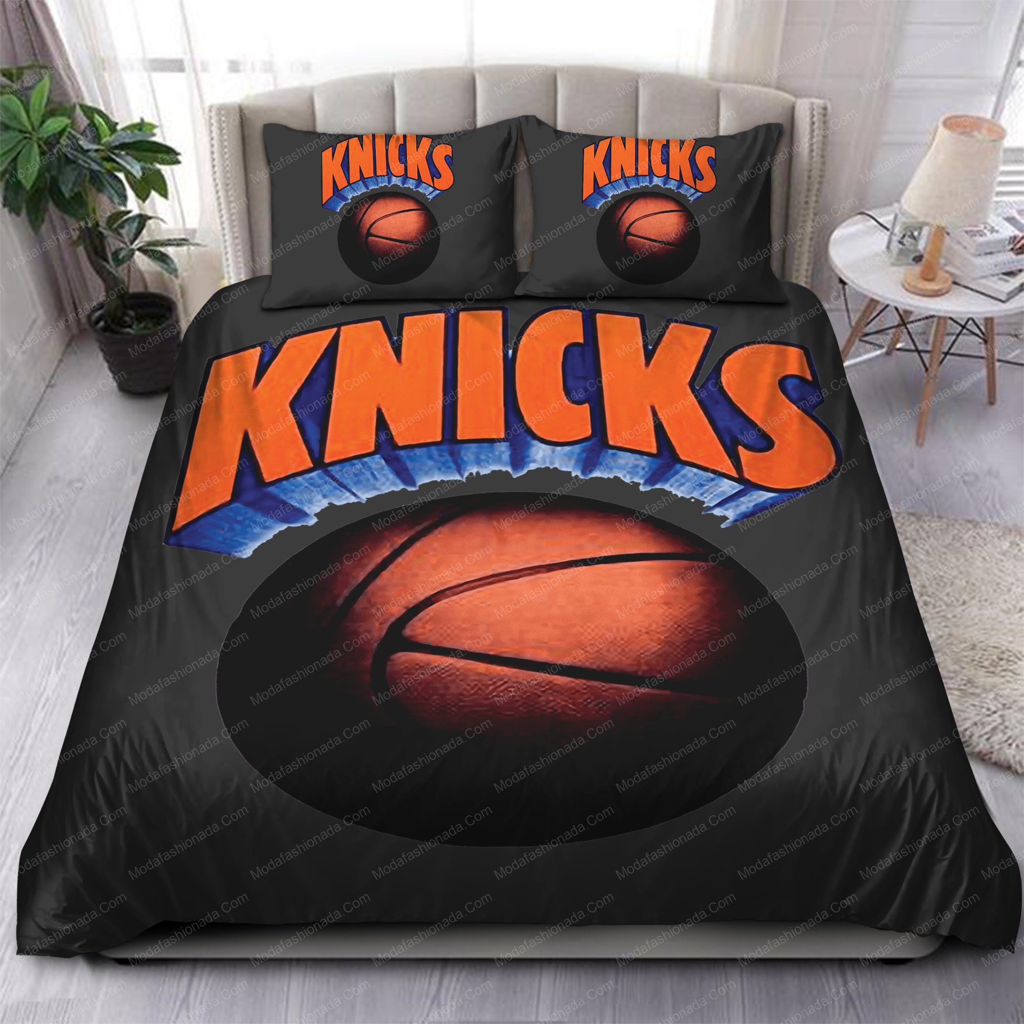 1965-1979 New York Knicks Nba 161 Logo Type 1076 Bedding Sets Sporty Bedroom Home Decor