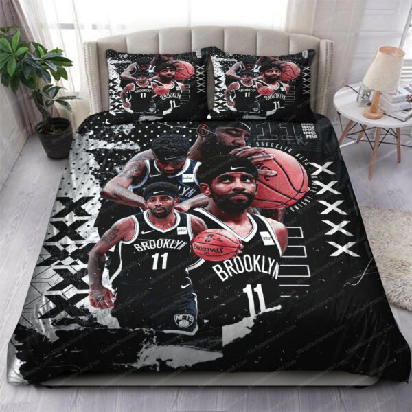 Kyrie Irving Brooklyn Nets Nba 157 Logo Type 1079 Bedding Sets Sporty Bedroom Home Decor