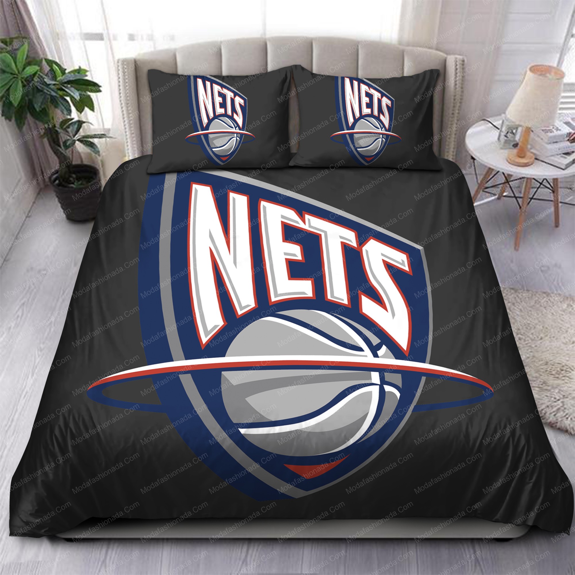 1997-2012 Brooklyn Nets Nba 142 Logo Type 1098 Bedding Sets Sporty Bedroom Home Decor