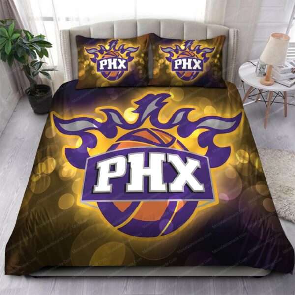 Phoenix Suns Nba 94 Logo Type 1168 Bedding Sets Sporty Bedroom Home Decor