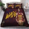 Legend Dwyane Wade Cleveland Cavaliers Nba 40 Logo Type 1199 Bedding Sets Sporty Bedroom Home Decor