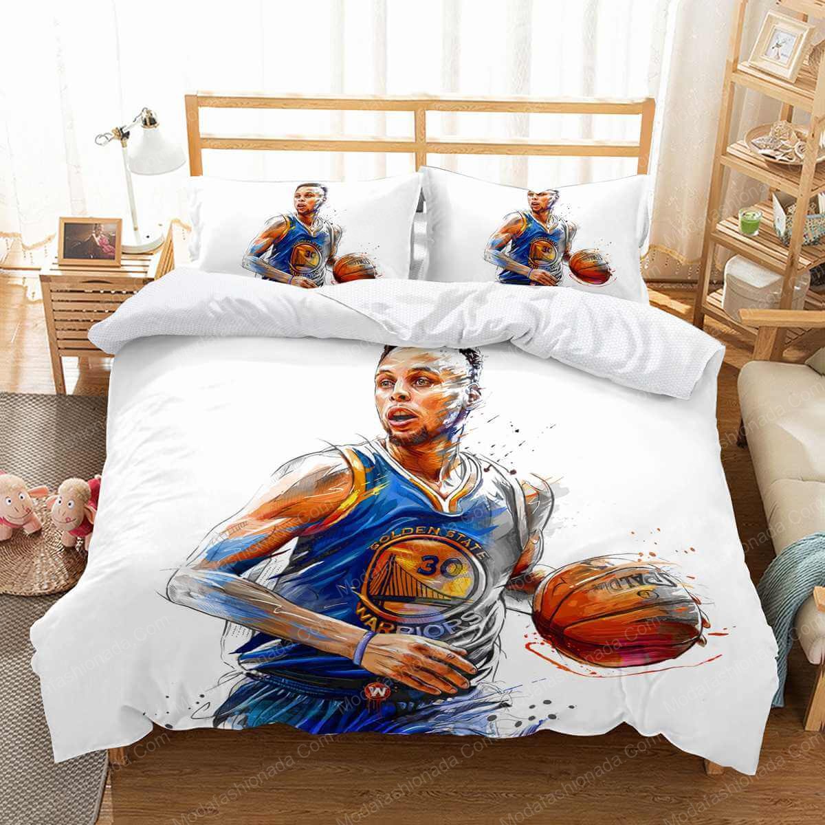 Stephen Curry American Professional Basketball Player 1 Logo Type 1265 Bedding Sets Sporty Bedroom Home Decor