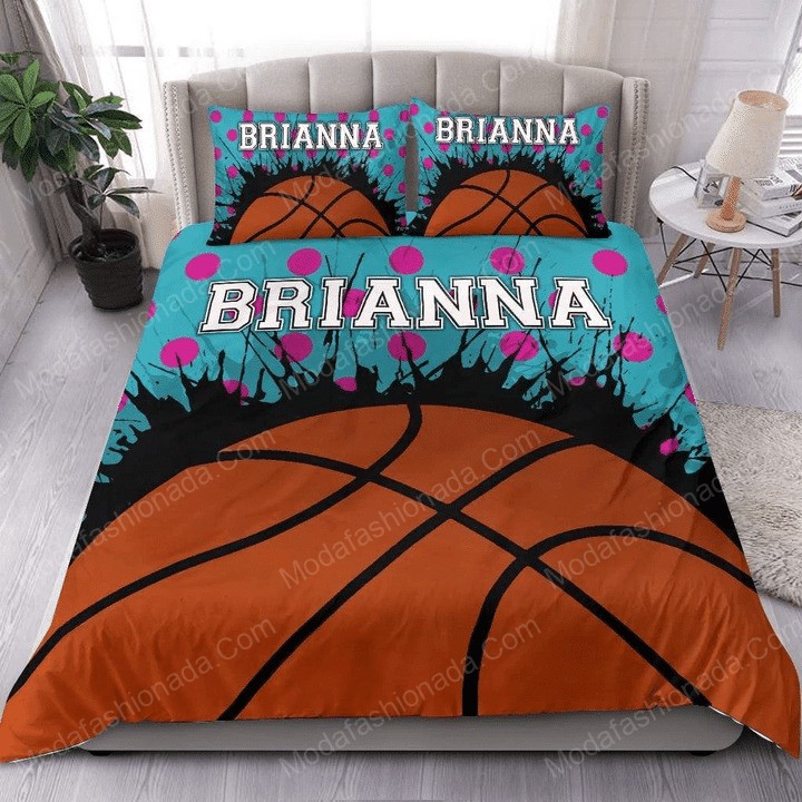 Fans Brianna Basketball Sport 8 Logo Type 1266 Bedding Sets Sporty Bedroom Home Decor