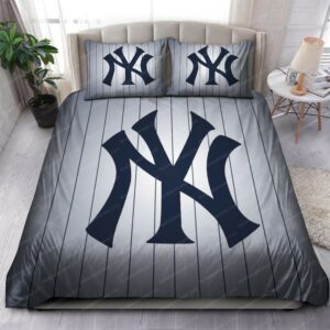 New York Yankees Mlb 127 Logo Type 1344 Bedding Sets Sporty Bedroom Home Decor