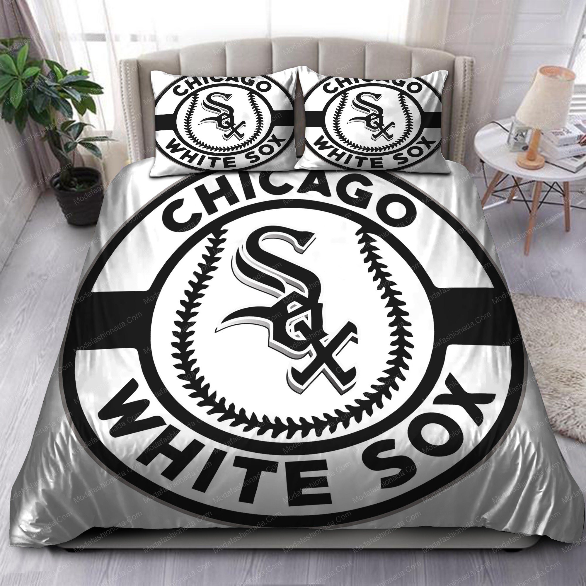 Chicago White Sox Mlb 72 Logo Type 1407 Bedding Sets Sporty Bedroom Home Decor