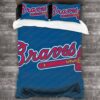 Atlanta Braves Baseball Sport 23 Logo Type 1471 Bedding Sets Sporty Bedroom Home Decor