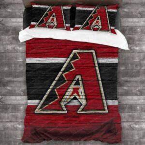 Arizona Diamondbacks Mlb Baseball National League Sport 23 Logo Type 1477 Bedding Sets Sporty Bedroom Home Decor