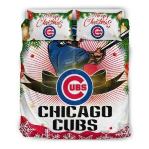 Chicago Cubs Baseball Sport 3 Logo Type 1508 Bedding Sets Sporty Bedroom Home Decor