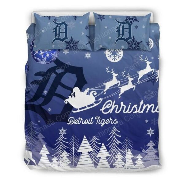 Detroit Tigers Baseball Sport 1 Logo Type 1512 Bedding Sets Sporty Bedroom Home Decor