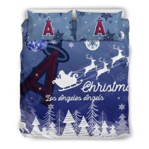 Los Angeles Angels Baseball Sport 3 Logo Type 1524 Bedding Sets Sporty Bedroom Home Decor