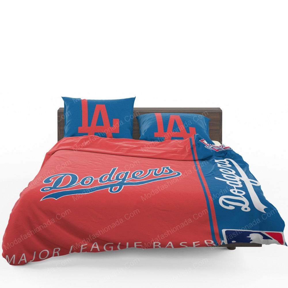 Los Angeles Dodgers Mlb Baseball National League Sport 1 Logo Type 1562 Bedding Sets Sporty Bedroom Home Decor