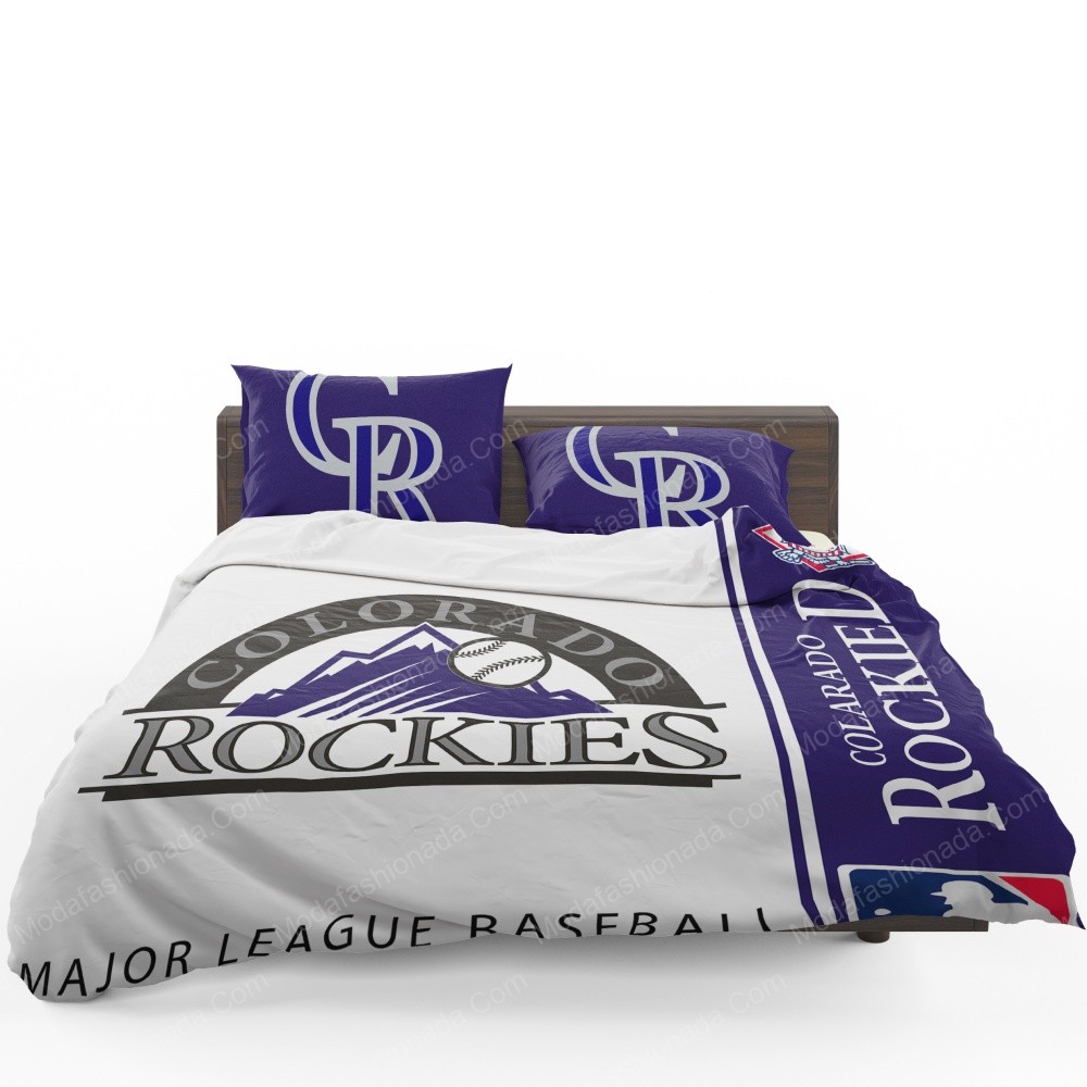 Colorado Rockies Mlb Baseball National League Sport 1 Logo Type 1564 Bedding Sets Sporty Bedroom Home Decor