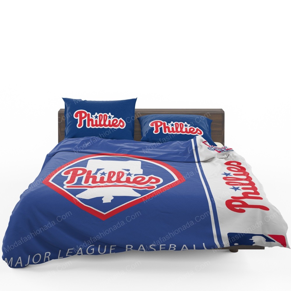 Philadelphia Phillies Mlb Baseball National League Sport 1 Logo Type 1569 Bedding Sets Sporty Bedroom Home Decor