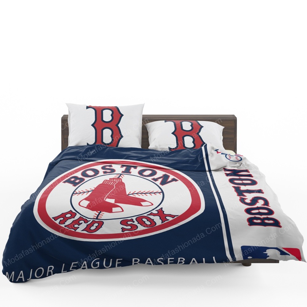 Boston Red Sox Mlb Baseball American League Sport 1 Logo Type 1579 Bedding Sets Sporty Bedroom Home Decor