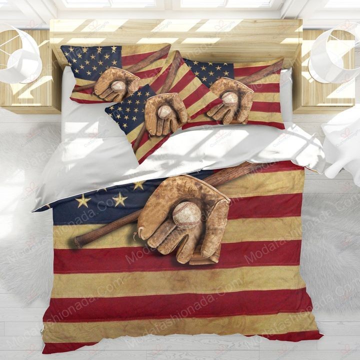 American Baseball Sport 16 Logo Type 1599 Bedding Sets Sporty Bedroom Home Decor