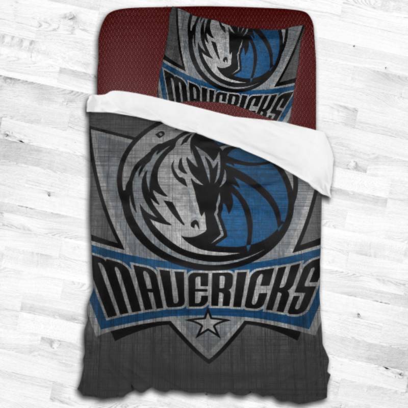 Dallas Mavericks Logo Type 1622 Bedding Sets Sporty Bedroom Home Decor