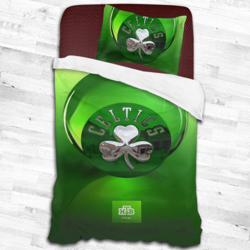 Nba Boston Celtics Logo Type 1634 Bedding Sets Sporty Bedroom Home Decor