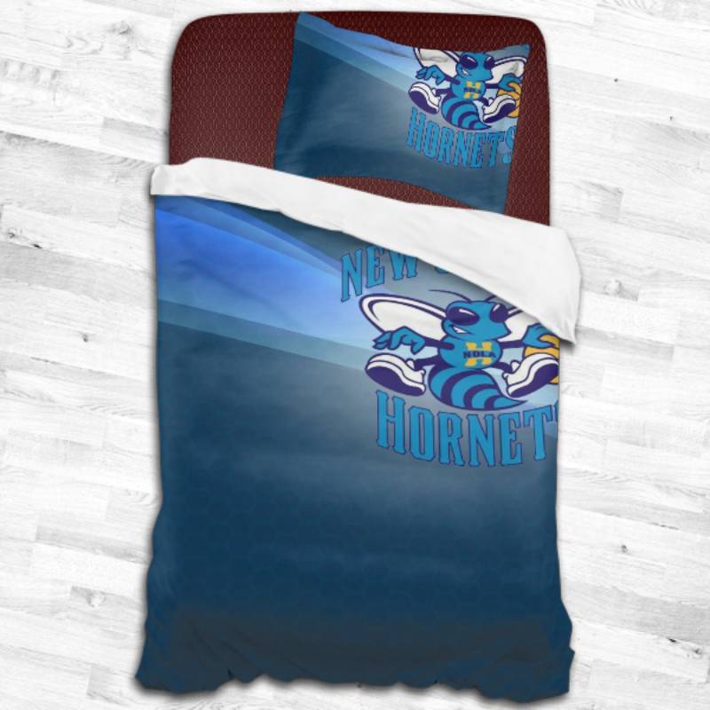 Nba Charlotte Hornets Logo Type 1635 Bedding Sets Sporty Bedroom Home Decor