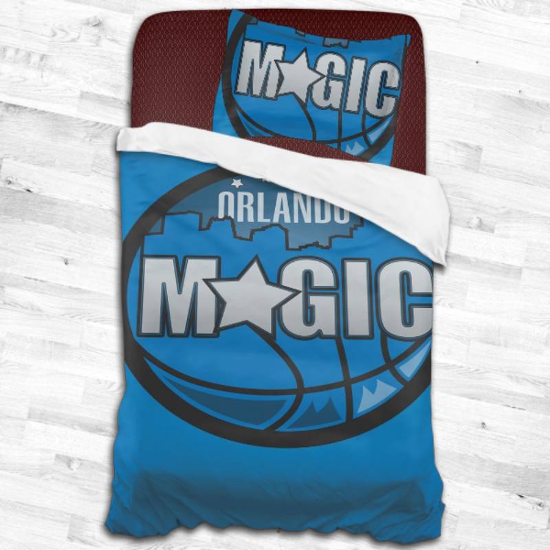 Nba Orlando Magic Logo Type 1651 Bedding Sets Sporty Bedroom Home Decor