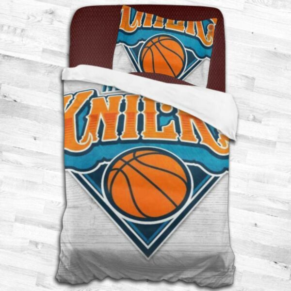 New York Knicks Logo Type 1652 Bedding Sets Sporty Bedroom Home Decor