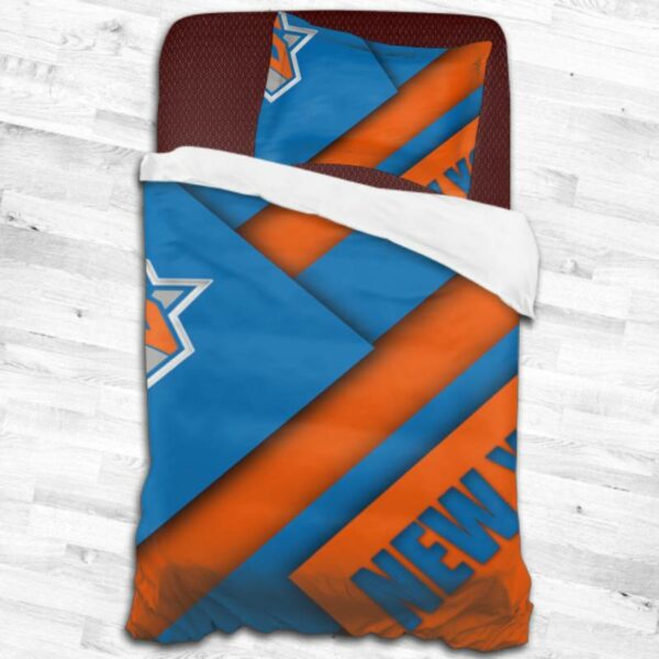 Nba New York Knicks Logo Type 1707 Bedding Sets Sporty Bedroom Home Decor
